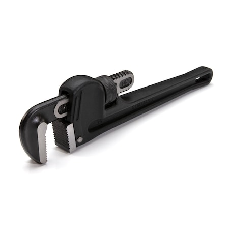 14Inch HeavyDuty Cast Aluminum Straight Handle Pipe Wrench